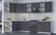 Миниатюра изображения товара Кухонный гарнитур Интерлиния Мила Шато 1.7x3.1 левая (пепел/пепел/опал светлый)