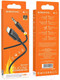 Миниатюра изображения товара Кабель Borofone BL18 Lightning - Jack(M) (1м, черный)
