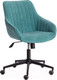 Миниатюра изображения товара Кресло офисное Tetchair Dublin велюр Clermon (бирюзовый 140)