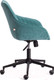 Миниатюра изображения товара Кресло офисное Tetchair Dublin велюр Clermon (бирюзовый 140)