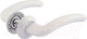 Миниатюра изображения товара Ручка дверная Нора-М AL 23А (белый)