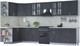 Миниатюра изображения товара Кухонный гарнитур Интерлиния Мила Шато 1.7x3.6 левая (пепел/пепел/опал светлый)