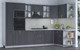 Миниатюра изображения товара Кухонный гарнитур Интерлиния Мила Шато 1.68x3.2 ВТ правая (пепел/пепел/опал светлый)