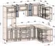 Миниатюра изображения товара Кухонный гарнитур Interline Мила Шато 1.88x2.4 ВТ правая (белый/белый/кастилло темный)