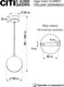 Миниатюра изображения товара Люстра Citilux Адам CL228B011