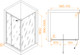 Миниатюра изображения товара Душевой уголок RGW PA-32 / 41083200-011