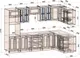 Миниатюра изображения товара Кухонный гарнитур Interline Мила Шато 1.88x3.0 ВТ правая (белый/мята/бискайская сосна)
