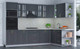 Миниатюра изображения товара Кухонный гарнитур Интерлиния Мила Шато 1.88x3.0 ВТ правая (пепел/пепел/опал светлый)