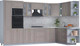 Миниатюра изображения товара Кухонный гарнитур Интерлиния Мила Шато 1.88x3.4 ВТ правая (луна/луна/бискайская сосна)
