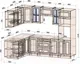 Миниатюра изображения товара Кухонный гарнитур Interline Мила Шато 1.88x2.6 ВТ левая (мята/мята/дуб бунратти)