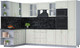 Миниатюра изображения товара Кухонный гарнитур Интерлиния Мила Шато 1.88x3.2 ВТ левая (белый/белый/кастилло темный)