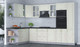 Миниатюра изображения товара Кухонный гарнитур Интерлиния Мила Шато 1.88x3.2 ВТ левая (белый/белый/кастилло темный)