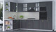 Миниатюра изображения товара Кухонный гарнитур Интерлиния Мила Шато 1.88x3.2 ВТ левая (пепел/пепел/опал светлый)