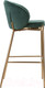 Миниатюра изображения товара Стул барный Bergenson Bjorn Coral / BEBA-CO10888 (темно-зеленый)