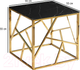 Миниатюра изображения товара Журнальный столик Signal Escada B II (эффект черного мрамора/золото)