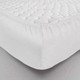 Миниатюра изображения товара Простыня Luxsonia Поплин на резинке 180x200 / Мр0000-0 (белый)