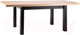 Миниатюра изображения товара Обеденный стол Signal Presto 140-218x80 (дуб артизан/черный)