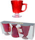 Миниатюра изображения товара Набор кружек Herevin Paited Red Footed 131601-003 (3шт, красный)