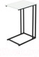 Миниатюра изображения товара Приставной столик РасГар Престиж (белый/черный)