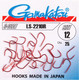 Миниатюра изображения товара Набор крючков рыболовных Gamakatsu LS-2210R Hooks Red №12 / 147537-012 (25шт)