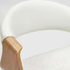 Миниатюра изображения товара Кресло офисное Tetchair Bend кожзам (натуральный/белый)
