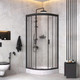 Миниатюра изображения товара Душевой уголок AM.PM Gem 80x80 WK90EM (черный)