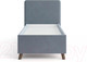 Миниатюра изображения товара Каркас кровати Stolline Ванесса 04 80x200 (темно-серый)