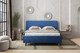 Миниатюра изображения товара Каркас кровати Stolline Ванесса 25 180x200 (синий)