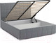 Миниатюра изображения товара Каркас кровати Stolline Пассаж 23 с ПМ/Н 140x200 (glory 271)