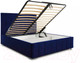 Миниатюра изображения товара Каркас кровати Stolline Пассаж 2 48 с ПМ/Н 140x200 (holland 60 синий)