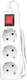 Миниатюра изображения товара Удлинитель Tokov Electric TKE-C01-BU3-5-1-ZV