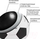 Миниатюра изображения товара Футбольный мяч Onlytop 1220034 (размер 4)