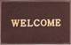 Миниатюра изображения товара Коврик грязезащитный ComeForte Welcome 40x60 (коричневый)