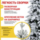 Миниатюра изображения товара Ель искусственная Winter Time Заснеженная 150 / KU05-635TS