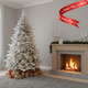 Миниатюра изображения товара Ель искусственная Winter Time Заснеженная 210 / XTT07-1791TS