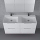 Миниатюра изображения товара Тумба под умывальник Raval Wector 120 / Wct.01.120/P/W/MD (подвесная)