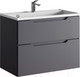 Миниатюра изображения товара Тумба под умывальник Raval Wector 80 / Wct.01.80/P/A/MD (подвесная, антрацит)