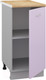 Миниатюра изображения товара Шкаф-стол кухонный Кортекс-мебель Корнелия Лира НШ40р (сирень/дуб бунратти)
