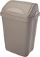 Миниатюра изображения товара Мусорное ведро Эльфпласт Ultra ЕР590 (серо-коричневый)