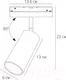 Миниатюра изображения товара Трековый светильник Arte Lamp Linea A4681PL-1BK