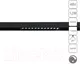 Миниатюра изображения товара Трековый светильник Arte Lamp Linea A4684PL-1BK