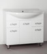 Миниатюра изображения товара Тумба под умывальник Style Line Венеция 90 2 ящика (для классической раковины)
