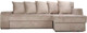 Миниатюра изображения товара Диван угловой Stolline Марго 1 (25) УЛ левый (бежевый велюр)