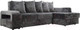 Миниатюра изображения товара Диван угловой Stolline Марго 1 (28) УП правый (серый велюр)