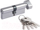 Миниатюра изображения товара Цилиндровый механизм замка Нора-М STD Z ЛВ-80 40/40 (хром)