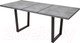 Миниатюра изображения товара Обеденный стол M-City Лофт 160 / 462M05253 (бетон портленд/черный)