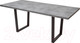 Миниатюра изображения товара Обеденный стол M-City Лофт 160 / 462M05253 (бетон портленд/черный)