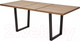 Миниатюра изображения товара Обеденный стол M-City Лофт 160 / 462M05255 (дуб канзас/черный)