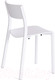 Миниатюра изображения товара Стул Tetchair Lento (пластик, белый)