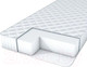 Миниатюра изображения товара Матрас в кроватку INDIGO Comfort Classic 12x59x119 (микрофибра, светлый)